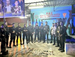 Patroli Skala Besar Brimob Polda Sumut Sisir Belawan, Sajam hingga Miras Diamankan