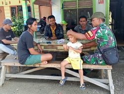 Babinsa Jalin Silahturahmi dan Kebersamaan dengan Warga Binaan