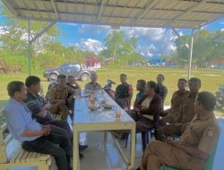Babinsa Jalin Kerjasama Yang Baik dengan Perangkat Desa Sitoluama 