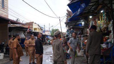Pemkab Toba Tinjau Penataan Pasar Balige, Fokus pada Ketertiban dan Pengembalian Fungsi Jalan