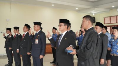 Wakil Bupati Toba Lantik Pejabat Pimpinan Tinggi Pratama dan Fungsional, Dorong Kinerja Birokrasi Menuju Toba Mantap 2029