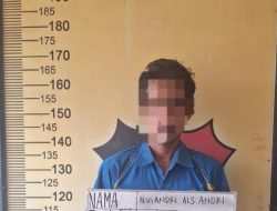 Viral di Medsos! Polisi Ringkus Pencuri Material Bangunan dan Elektronik di Labuhan Deli