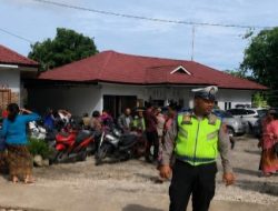 Kasat Lantas Polres Dairi IPTU Rotua Sipayung Turun Langsung Amankan Ibadah Kenaikan Isa Almasih, Wujudkan Lalu Lintas Aman dan Humanis