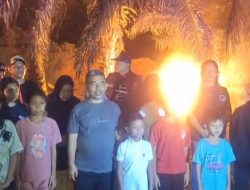 Warga dan Lurah Aek Kanopan Timur Apresiasi Polda Sumut Gerebek dan Bakar Barak Narkoba