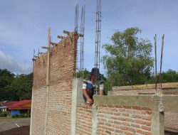 Progres Pembangunan KDKMP di Desa Tarabunga Kecamatan Tampahan di 24,26%