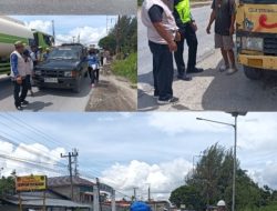 Hari Kedua Operasi Gabungan di Kabupaten Toba, Puluhan Kendaraan Kena Teguran Pajak dan Lalu Lintas 