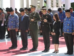 Peringati Harkitnas Ke-118, Dandim 0210/TU Hadiri Upacara Ziarah Nasional di Makam Pahlawan Tarutung