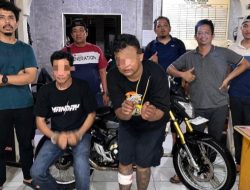 Tiga Hari Buron, Polres Pematangsiantar Ringkus Dua Pelaku Curat Pencurian Motor Dinas Kodim