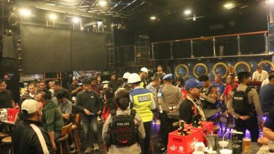 Razia Gabungan Polda Sumut di Tempat Hiburan Malam Medan, Pengunjung Dites Urine Secara Acak
