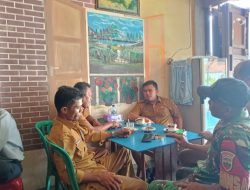 Babinsa Jalin Hubungan Baik dengan Perangkat Desa 