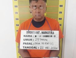 Sabu Siap Edar Digagalkan di Tanjung Morawa, Pengedar Diciduk Polisi Saat Hendak Transaksi
