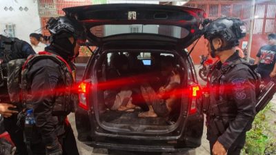 Brimob Sumut Gagalkan Percobaan Pencurian Saat Patroli Dini Hari, Dua Terduga Diamankan