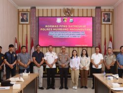 Polres Humbahas Gelar Korwas PPNS, Perkuat Sinergi Penegakan Hukum