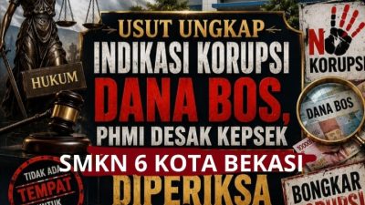PHMI Akan Gugat SMK NEGERI 6 Kota Bekasi Terkait Dana Bos Sebesar 5,9 Miliar