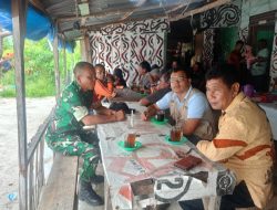 Keakraban Babinsa Bersama Warga Binaan
