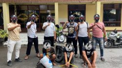 Kurang dari 24 Jam, Tim Jatanras Polres Toba Bekuk 2 Pelaku Curanmor Motor Kurir COD dan 1 Penadah