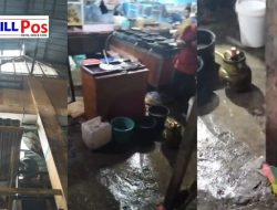 Pedagang Pasar Sidikalang Mengeluh, Atap Bocor Tak Kunjung Diperbaiki Meski Retribusi Lancar Dibayar