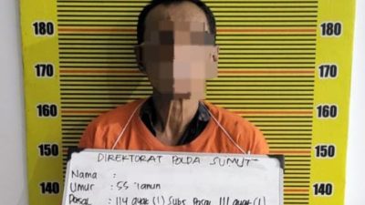 Edarkan Sabu dan Ganja dari Rumah, Pria 55 Tahun di Medan Tembung Ditangkap Polda Sumut