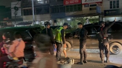 Di Tengah Blackout Sumatera, Brimob Sumut Tetap Siaga Jaga Kota Medan