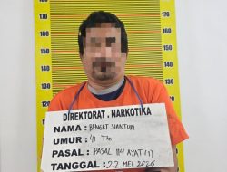 Pengedar Sabu di Medan Barat Diciduk Saat Layani Pembeli, Polisi Sita 4 Paket