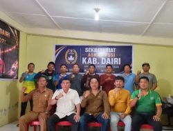 Bangkitkan Sepak Bola Dairi, Askab PSSI Dairi Fokus Benahi Pembinaan dan Pemberdayaan Wasit Lokal