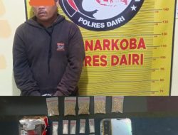 Polisi Gagalkan Transaksi Narkoba di Sumbul, Pengedar Sabu dan Ganja Dibekuk