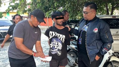 Satresnarkoba Polrestabes Medan Ringkus Pemasok Narkoba di Phantom KTV