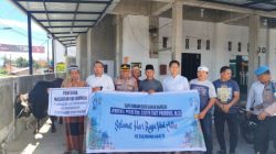 Polres Pematangsiantar Serahkan Bantuan Hewan Kurban dari Kapolri dan Kapolda Sumut di Mesjid Nurul Ikhwan