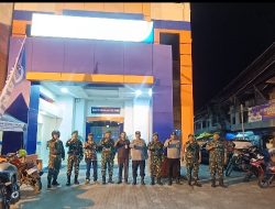 Koramil 17/Balige Bersama Polsek Balige, Ormas Kepemudaan dan FKPPI Gelar Patroli Gabungan Jaga Keamanan Wilayah