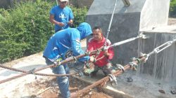 TNI dan Warga Bersatu Bangun Jembatan Perintis Garuda, Harapan Baru Penghubung Desa Nglembu