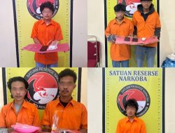 Enam Pelaku Narkotika Jenis Ganja Ditangkap, Tiga di Antaranya Pengedar