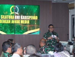 Perkuat Sinergi Informasi Publik, Dispenad Gelar Silaturahmi Bersama Media Massa