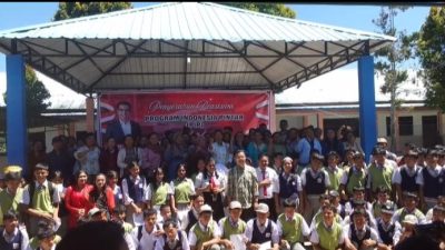 Pendidikan Jadi Prioritas! Ratusan Siswa Terima Beasiswa PIP dari Bane Raja Manalu