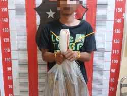 Cekcok dengan Istri, Suami Bakar Rumah Mertua di Jangga Dolok, Pelaku Berhasil Diamankan Polres Toba di Padang Lawas Utara 