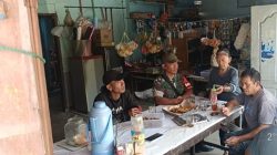 Babinsa Komsos di Hari Libur Bersama Warga Binaan 