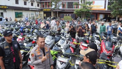 Sikat Habis Kejahatan Jalanan! Polrestabes Medan Bongkar 8 Gudang Ranmor dan Tindak Tegas 37 Tersangka