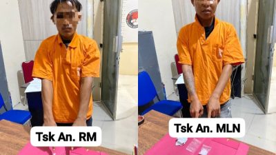 Satresnarkoba Polres Batu Bara Ungkap Dua Kasus Narkotika, Amankan Dua Tersangka dan Barang Bukti Sabu