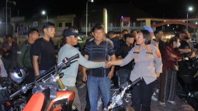 Ciptakan Wisata yang Aman dan Nyaman, Polres Samosir Tertibkan 32 Sepeda Motor Berknalpot Brong