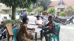 Kedekatan Babinsa Sertu Restu Wahyudi Bersama Warga Desa Sibuea