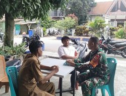 Kedekatan Babinsa Sertu Restu Wahyudi Bersama Warga Desa Sibuea