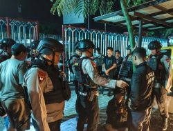Respons Cepat Aduan Warga, Satuan Brimob Polda Sumut Amankan Terduga Pencuri Kabel Saat Patroli Dini Hari di Medan