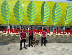 Unit Polsatwa K-9 Polda Sumut Perkuat Pengamanan ASEAN U-19 Boys Championship 2026 di Deli Serdang