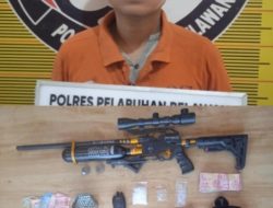 Sat Narkoba Polres Pelabuhan Belawan Tangkap Bandar Sabu di Bagan Deli, Ditemukan Senjata dan Uang Belasan Juta Rupiah