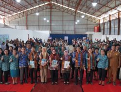 Monitoring Desa Binaan TP PKK, Bupati Pesankan Pola Asuh Cinta Kasih