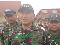 Pangdam I/BB Tinjau Pembangunan Karya Bakti TNI AD di Kabupaten Toba