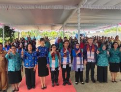 Desa Simanobak Desa Binaan Tertib Administrasi Kabupaten Toba Dikunjungi Tim Monitoring PKK Provsu