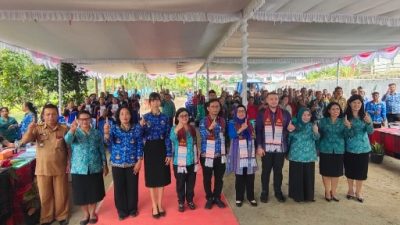 Desa Simanobak Desa Binaan Tertib Administrasi Kabupaten Toba Dikunjungi Tim Monitoring PKK Provsu