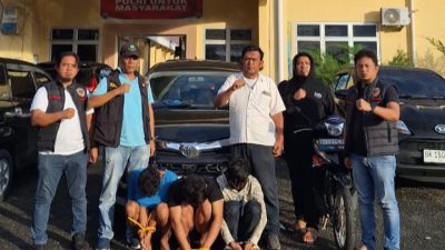 Sat Reskrim Polres Simalungun Tangkap Pelaku 3C, Tim Jatanras URC Ungkap Kasus dan Amankan Lima Tersangka