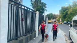 Unit K-9 Polda Sumut Turun ke Stadion Teladan, Perkuat Pengamanan Piala AFF U-19 Tahun 2026