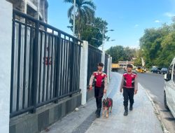 Unit K-9 Polda Sumut Turun ke Stadion Teladan, Perkuat Pengamanan Piala AFF U-19 Tahun 2026